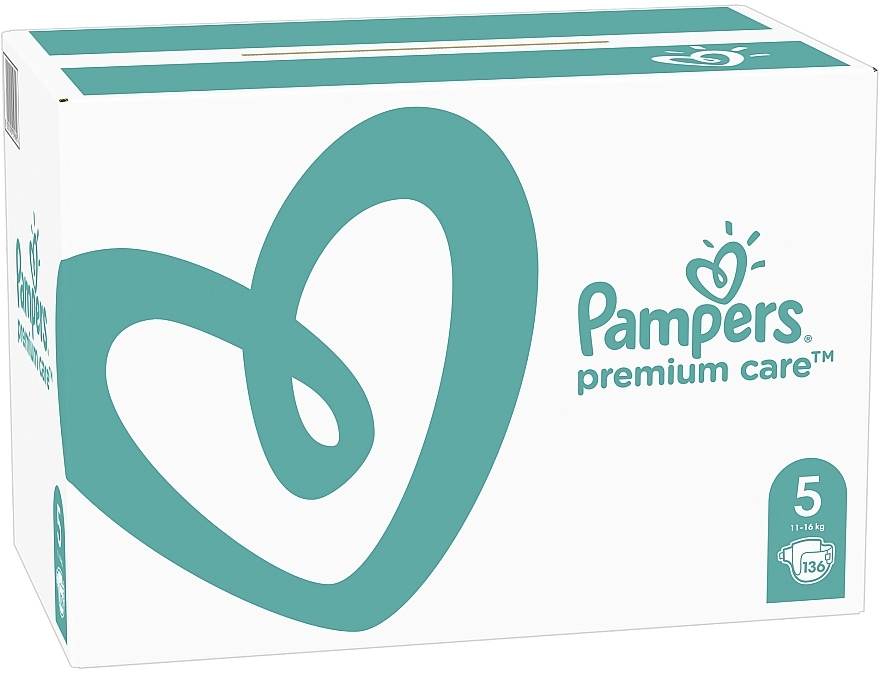 pampers premium protection 5 11-16kg 136szt