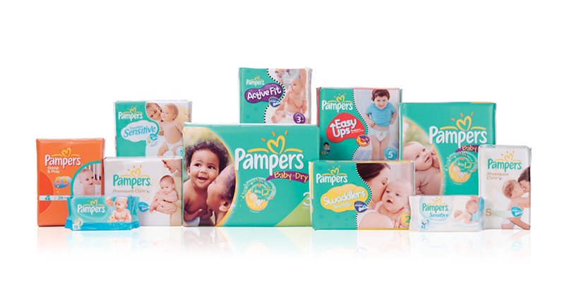 pampers procter & gamble