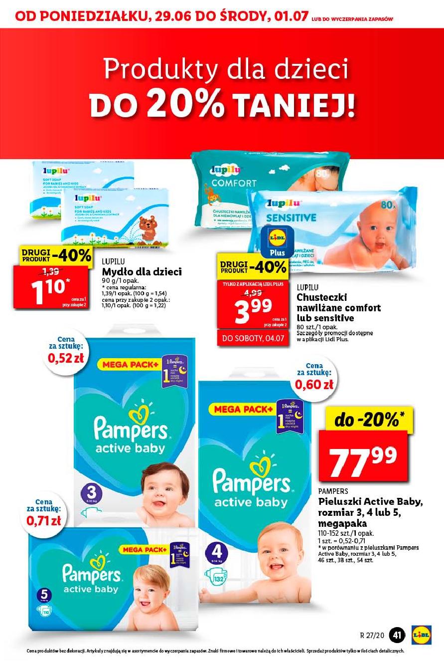 pampers promocja lidli