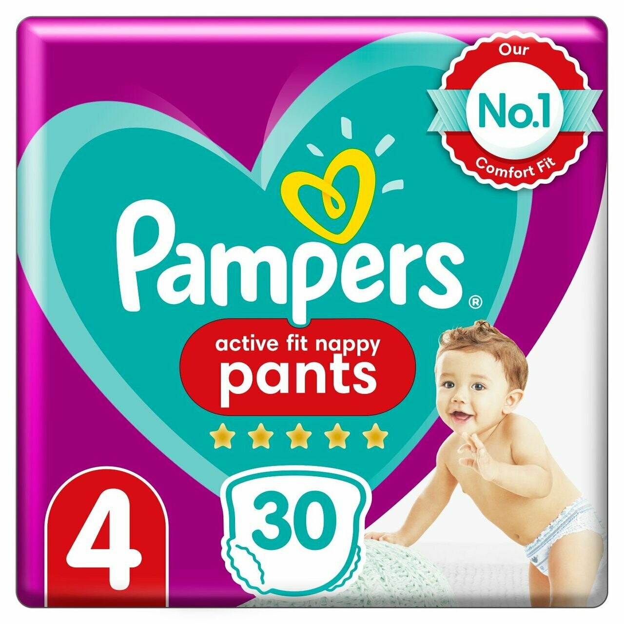 pampers protection active fit 4 42