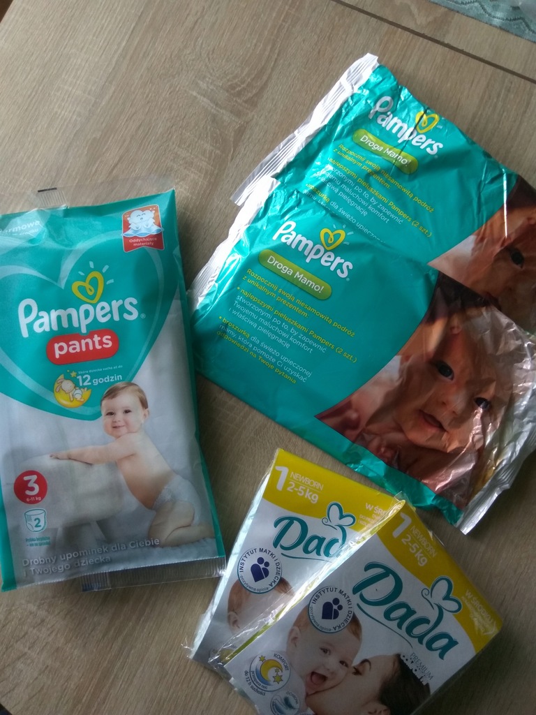 pampers próbki 2019