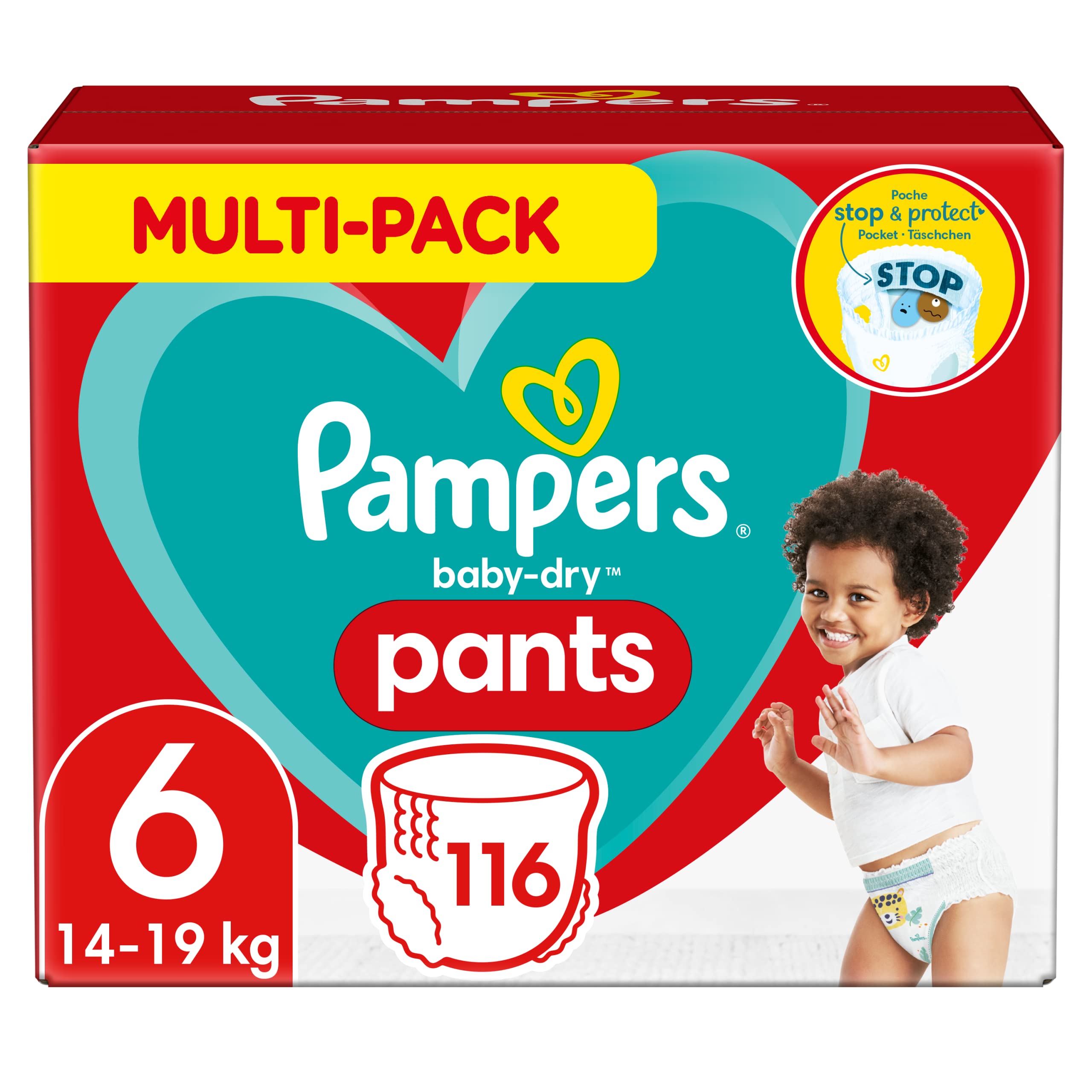 pampers przemaka bokami