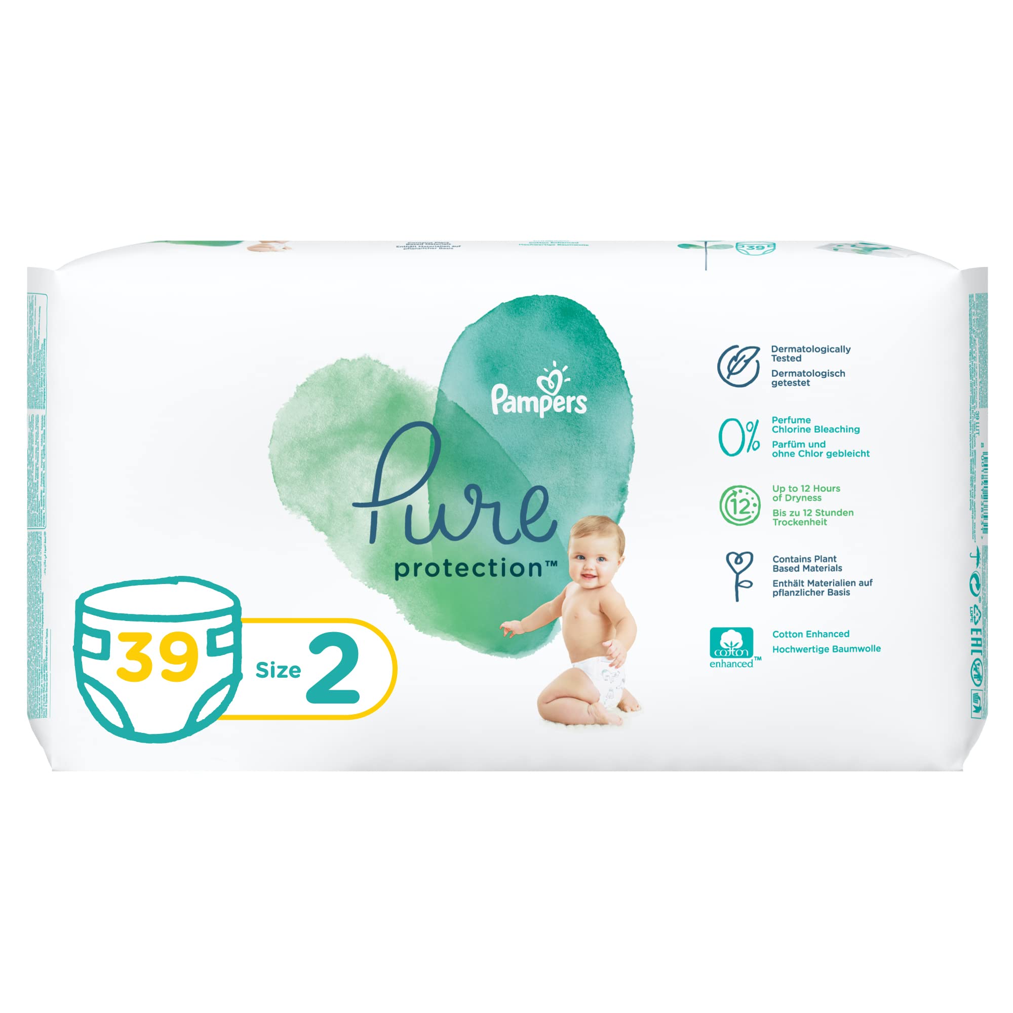 pampers pure 2 cena