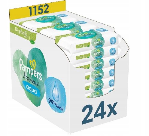 pampers pure chusteczki allegro