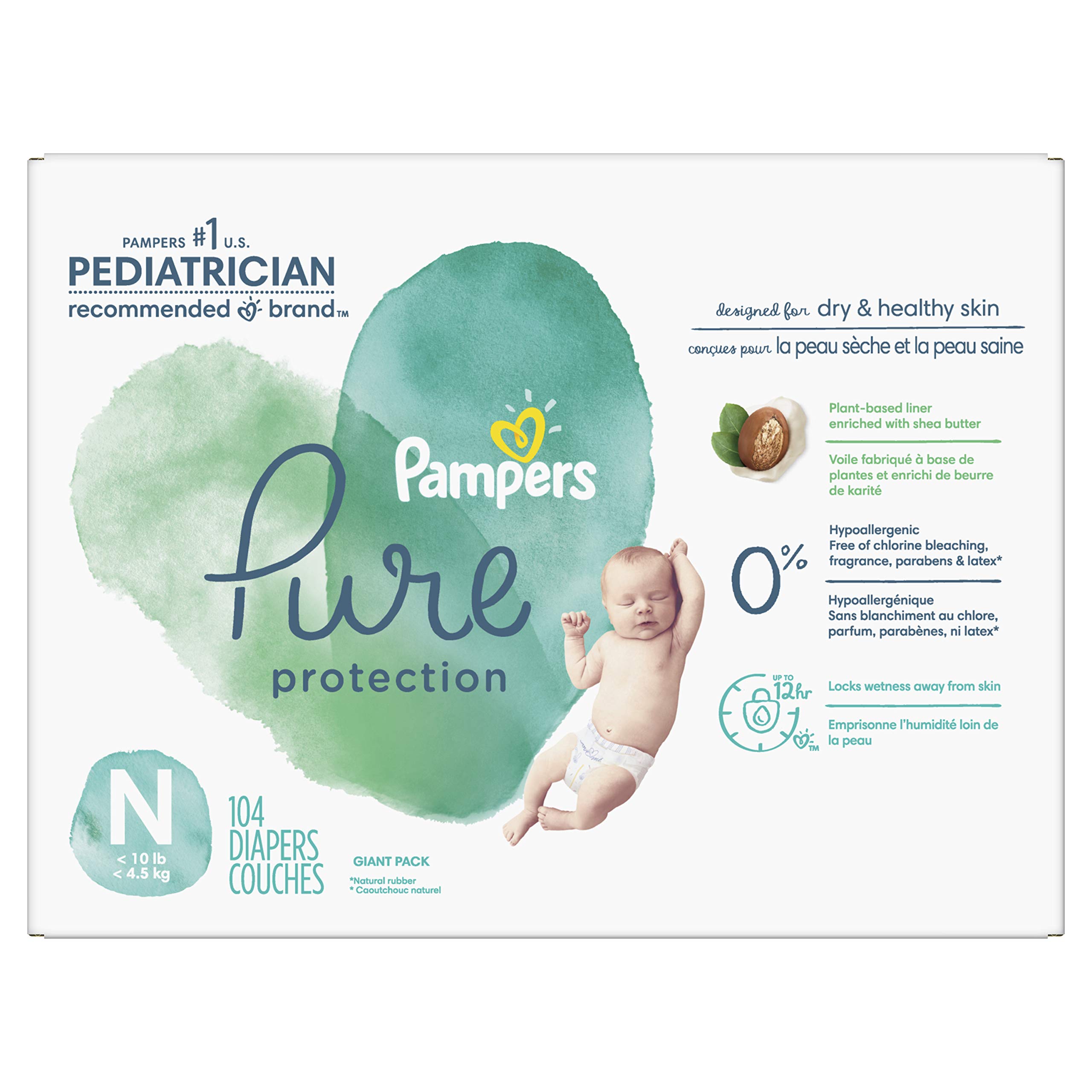 pampers pure newborn