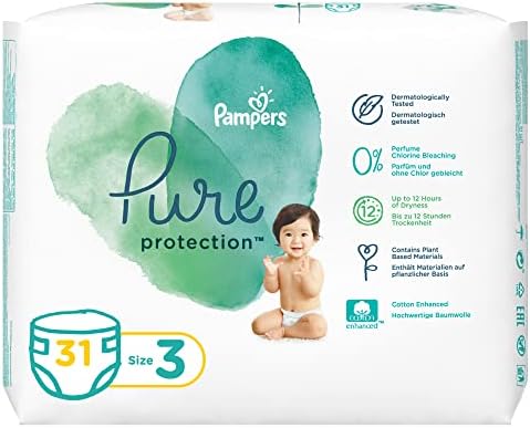 pampers pure protection pieluchy 2 4-8 kg