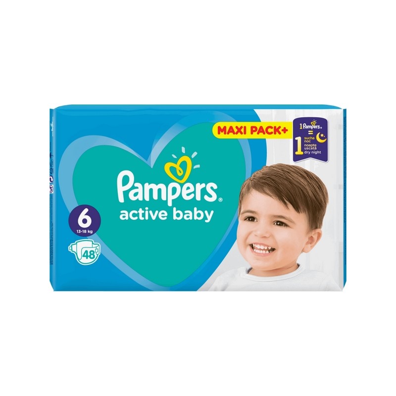 pampers rozmiar 6 68 szt