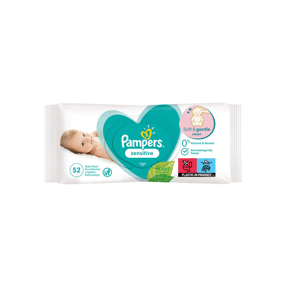 pampers sensitive billendoekjes