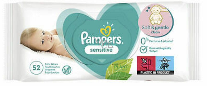 pampers sensitive cena