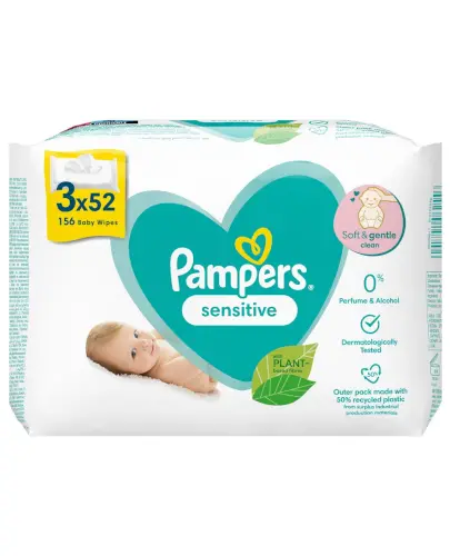 pampers sensitive cena