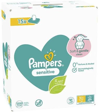 pampers sensitive chusteczki opinie