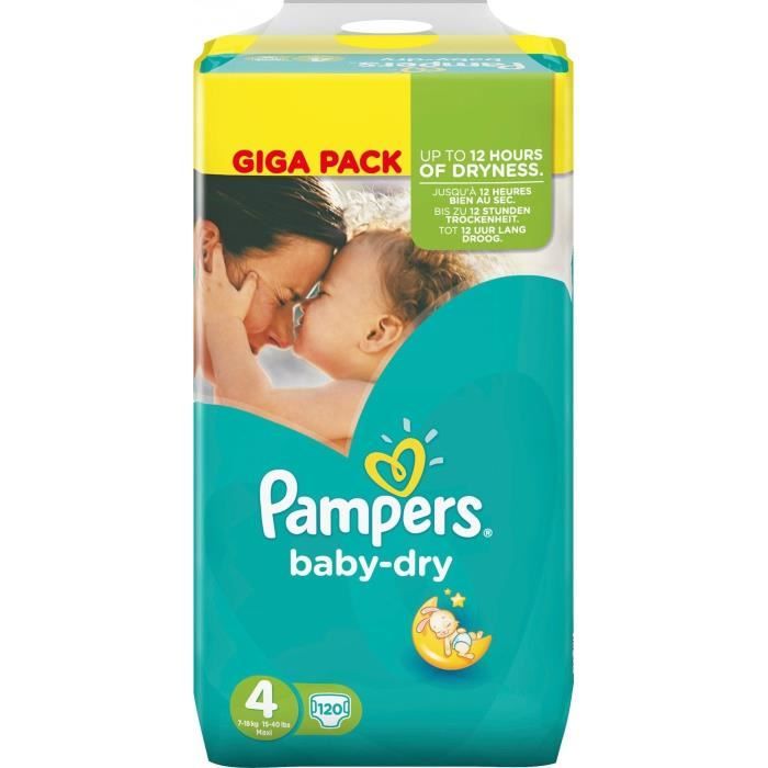 pampers size 4 giga pack allegro