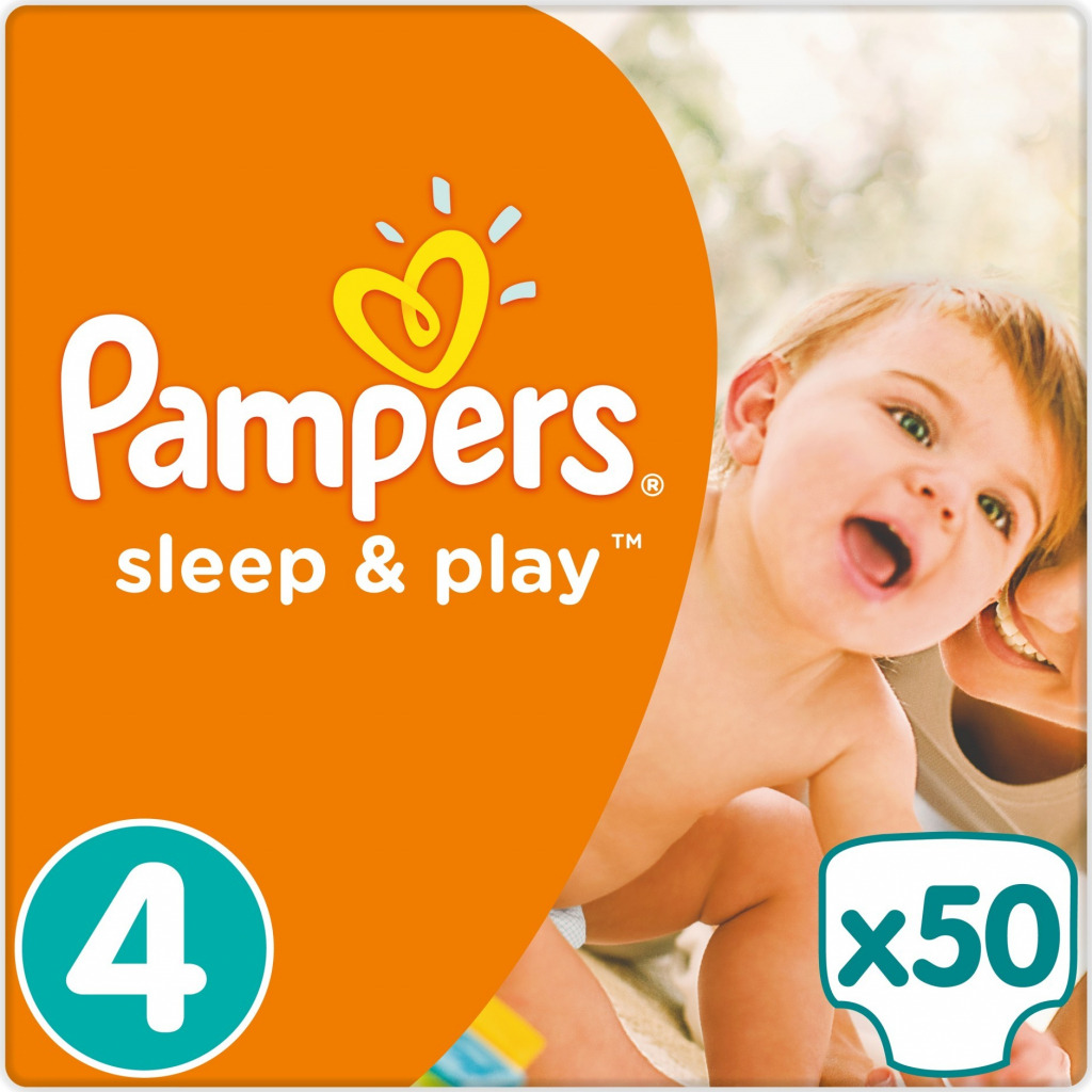 pampers sleep and play 4 50 ks