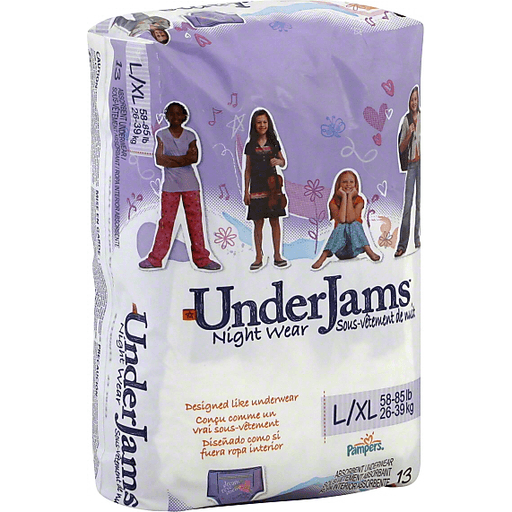 pampers underjams l xl