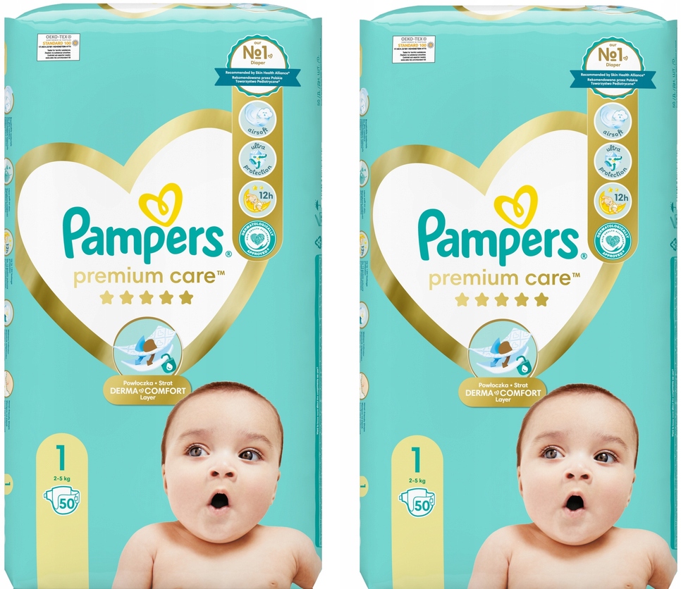 pampersy 2 pampers 50 sztuk