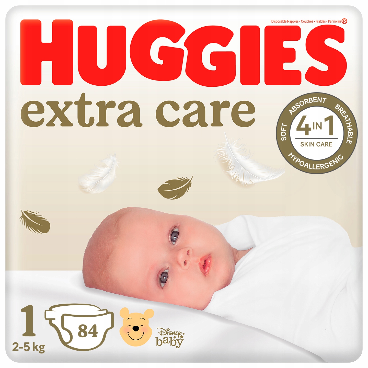 pampersy huggies 1 happy