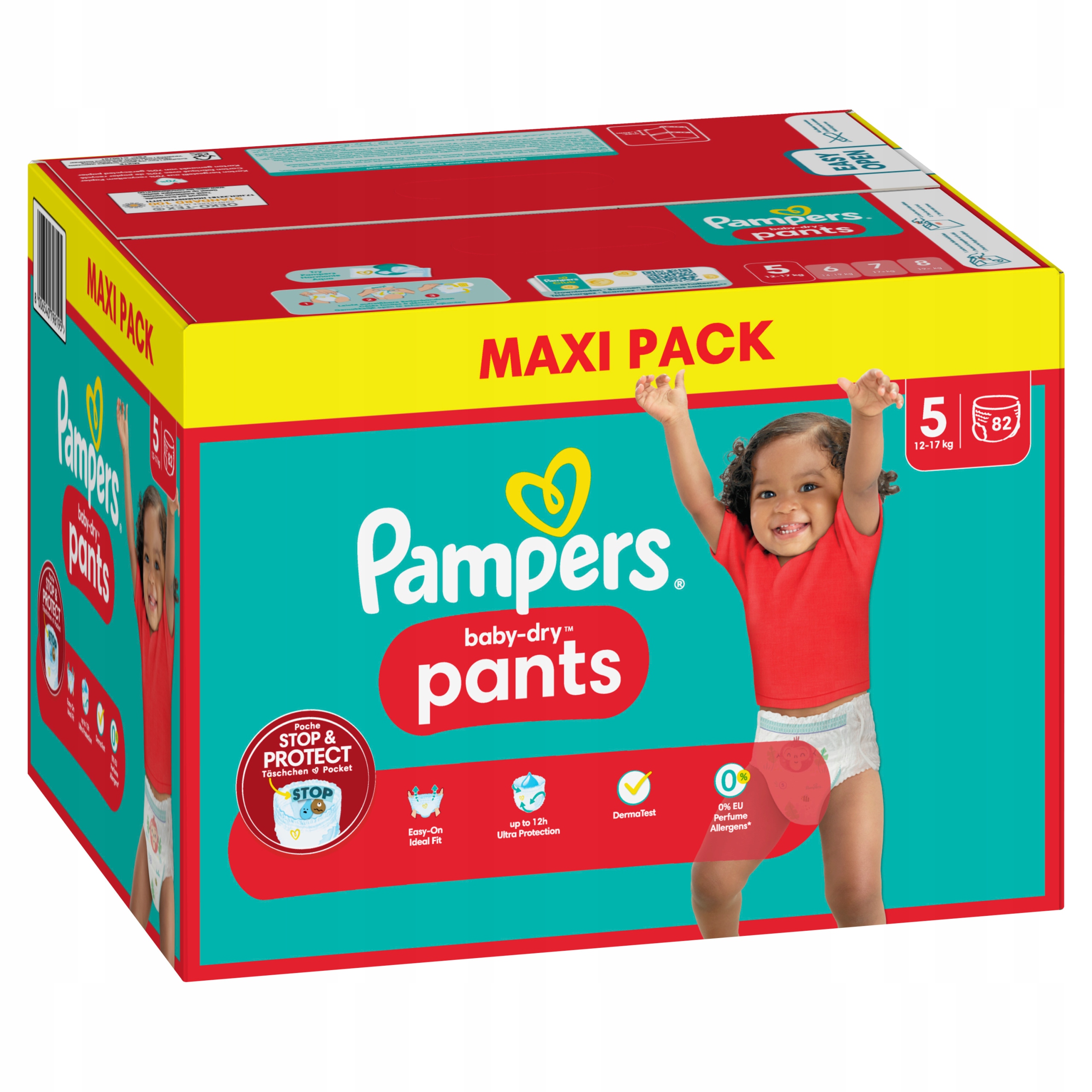 pampersy pampers 4 82szt