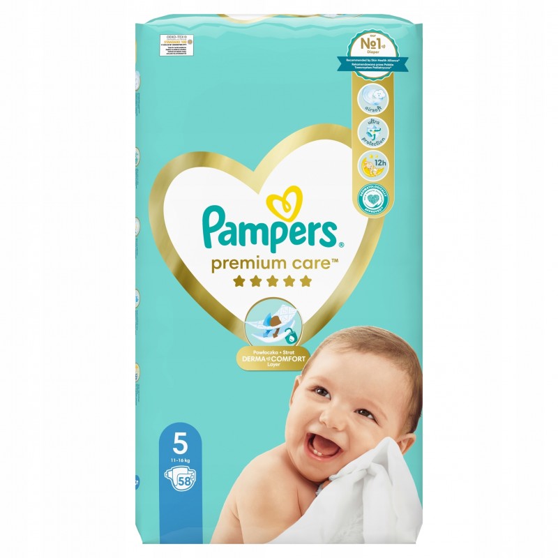 pampres premium care pieluszki newborn pampers