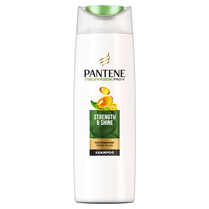 pantene strength and shine szampon