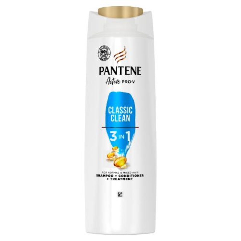 pantene szampon 3w1 przeciwłupieżowy classic 400ml