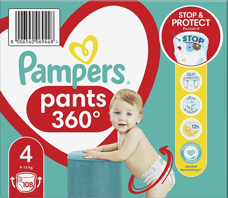 pants 4 wciagane pampers