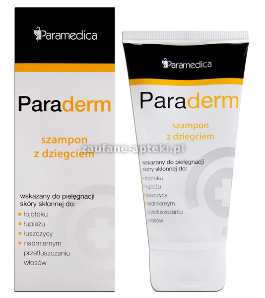 paraderm szampon z dziegciem