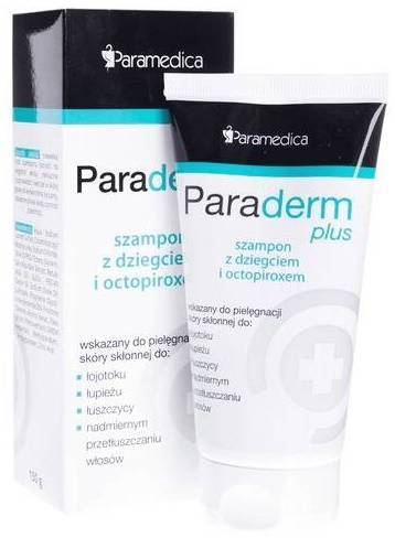 paraderm+ szampon z dziegciem i octopiroxem