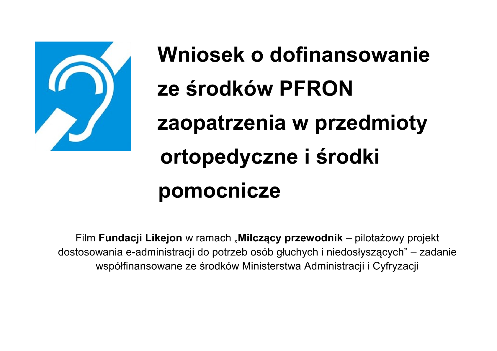 pfron pieluchomajtki to środki pomocnicze