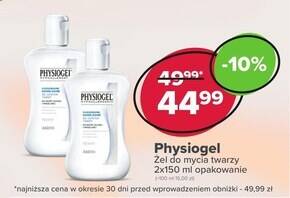 physiogel żel do mycia twarzy rossmann