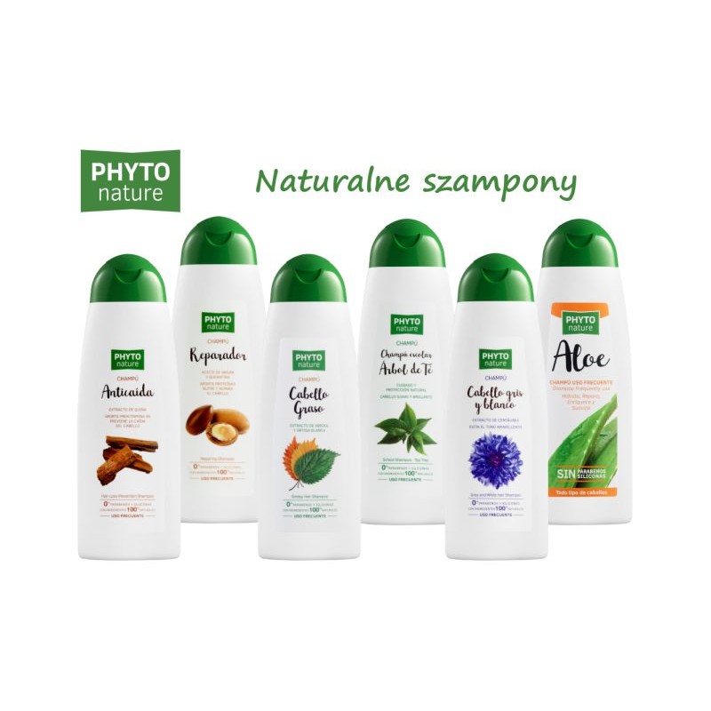 phyto nature szampon do włosów jasnych i siwych 400 ml