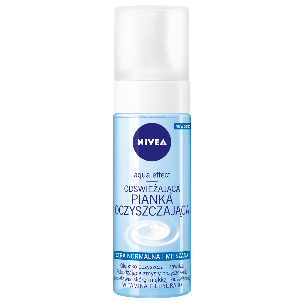 pianka do mycia twarzy nivea