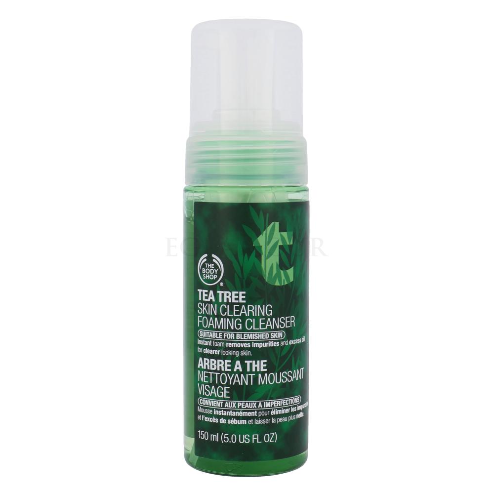 pianka do twarzy tea tree oil the body shop