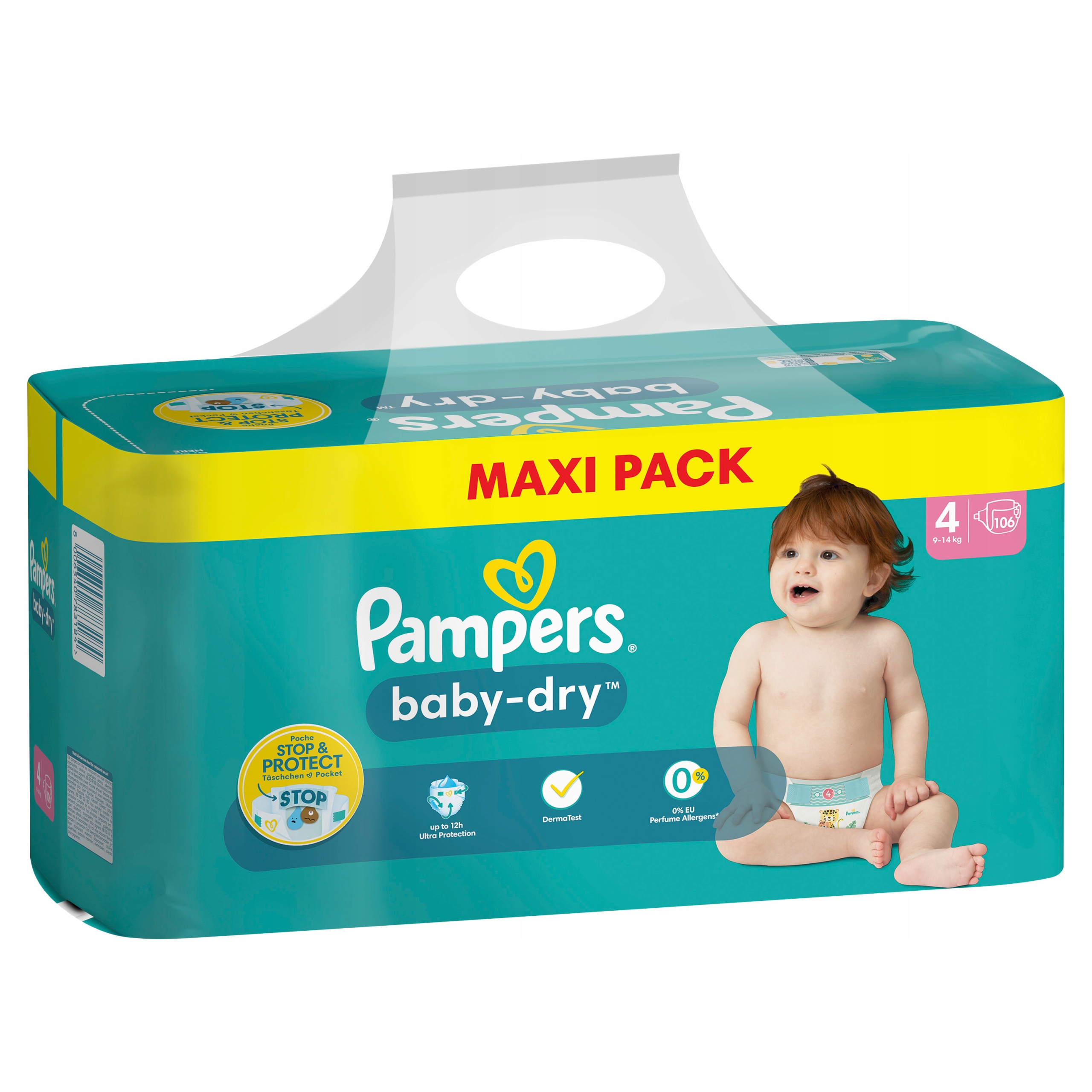 pieluchomajtki baby dry pampers 4 promocja