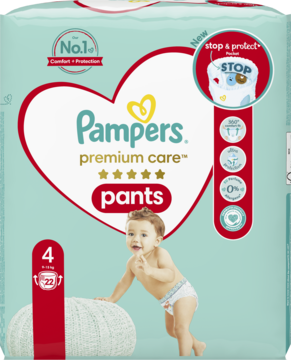 pieluchomajtki pampers 15+ dla 4latka