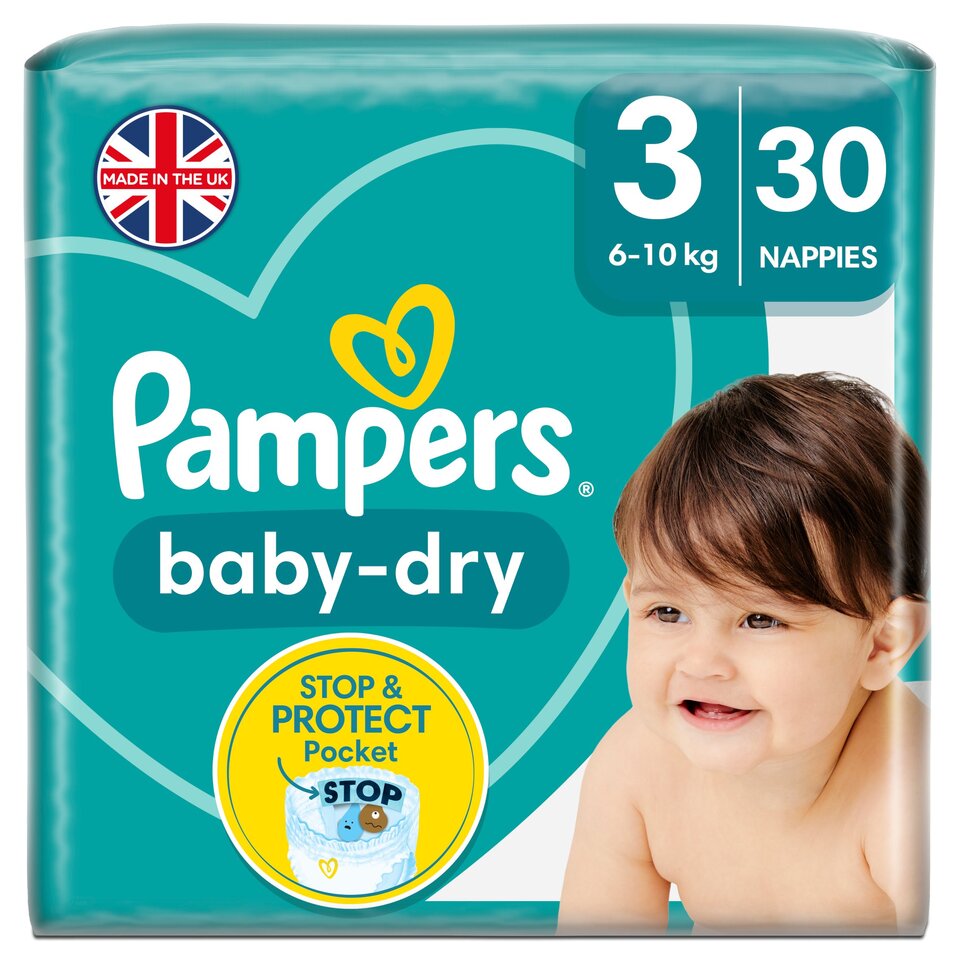 pieluchomajtki pampers 3 tesco