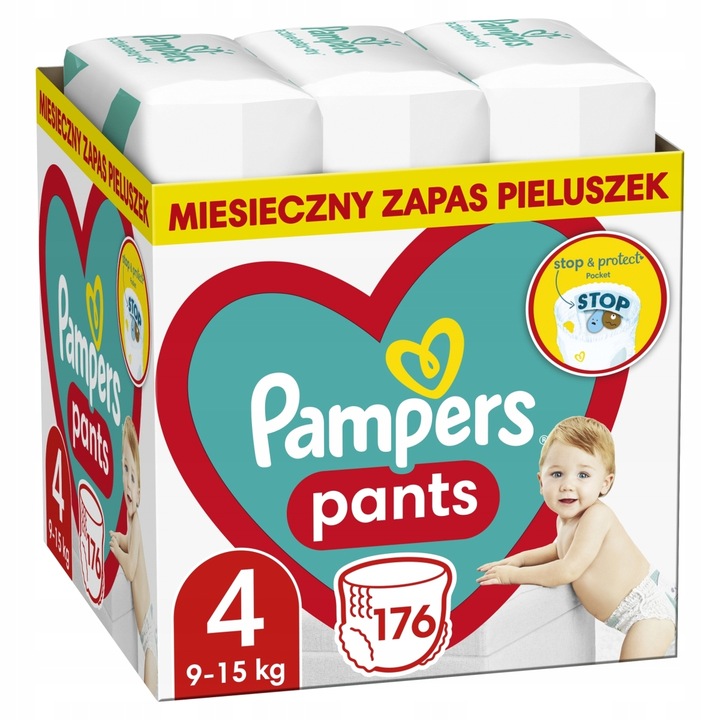 pieluchomajtki pampers 4 88 sztukallegro