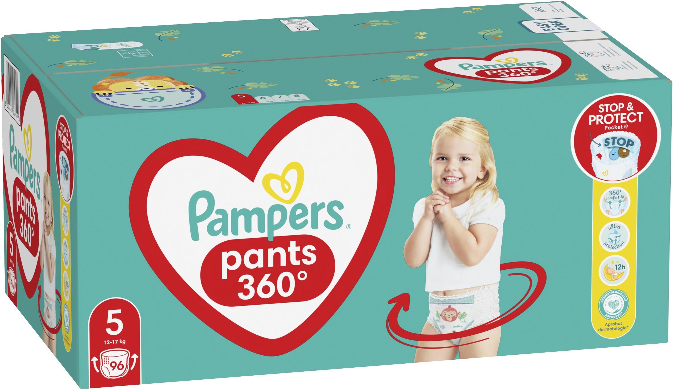 pieluchomajtki pampers 5 96 szt