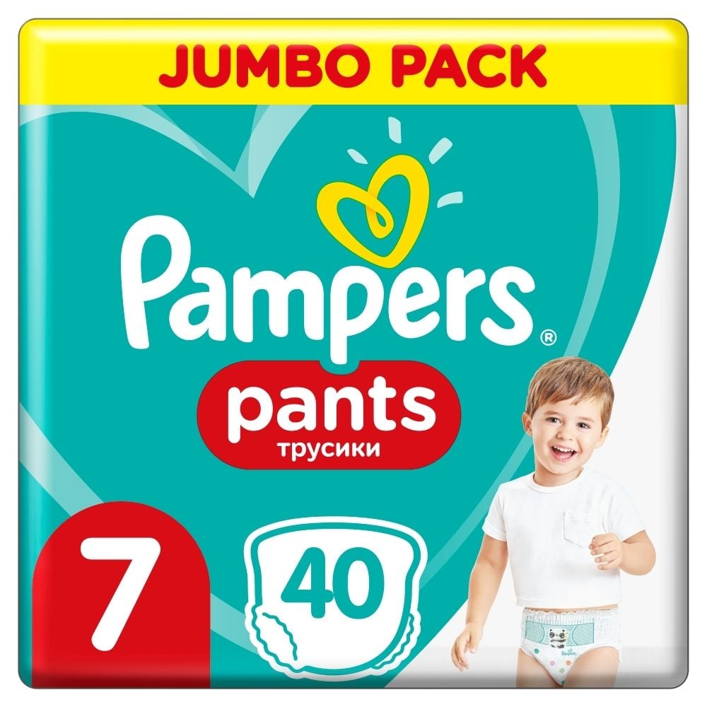 pieluchomajtki pampers 7 40 sztuk