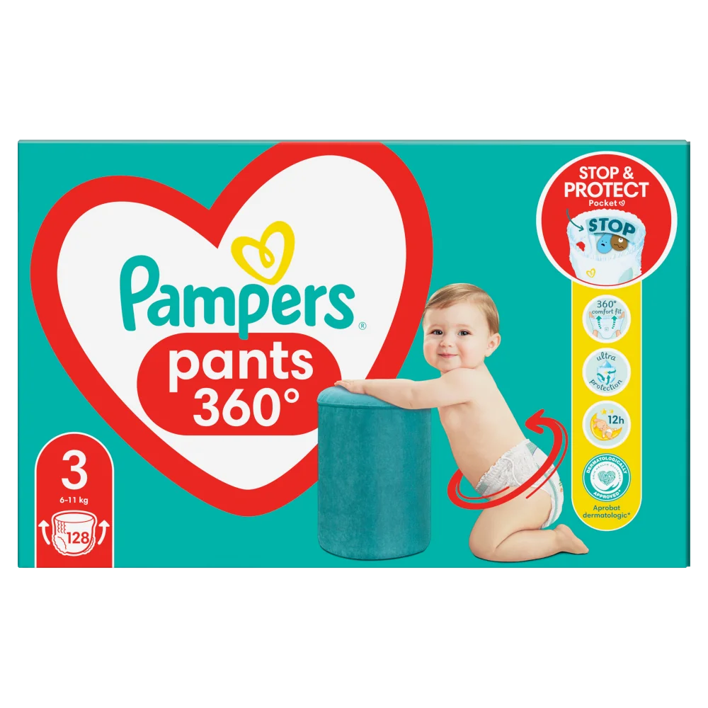 pieluchomajtki pampers pants 3