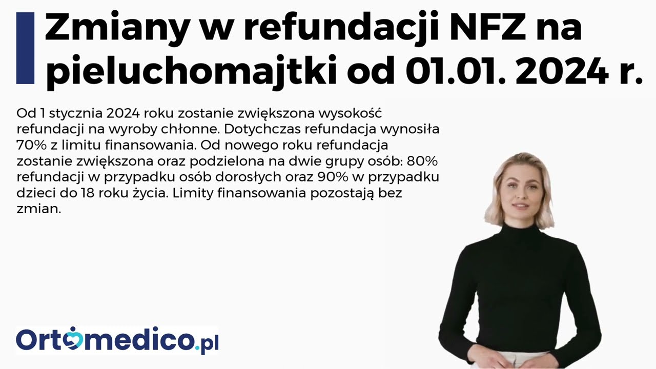 pieluchomajtki refundacja przepisy