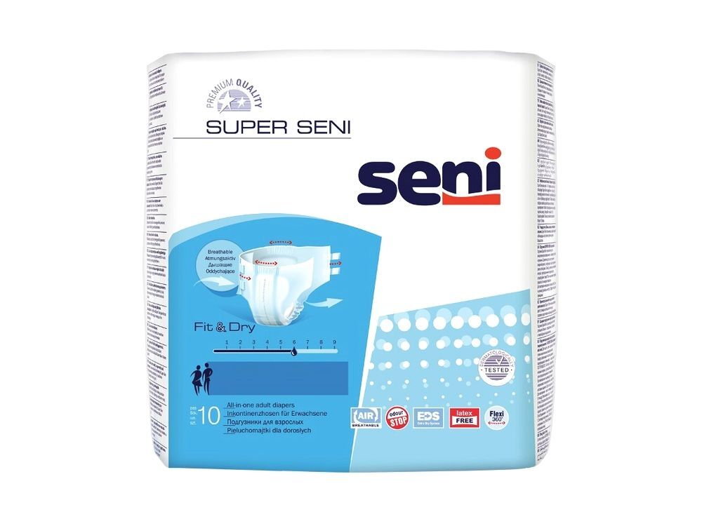 pieluchomajtki super seni air medium 10 sztuk