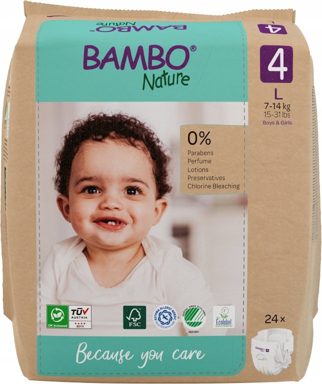 pieluchy bambo nature 4