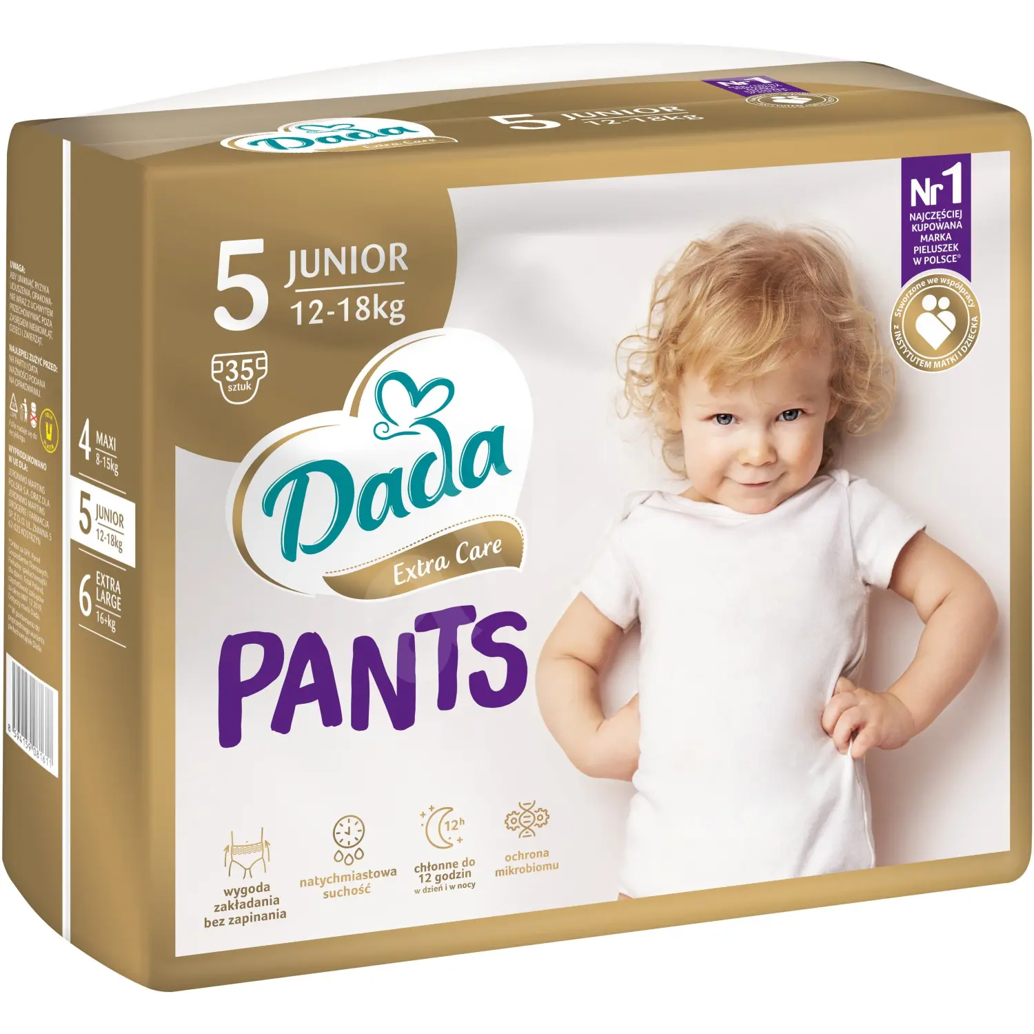 pieluchy dada extra care 5 box