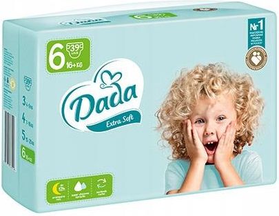 pieluchy dada extra soft junior 39 szt