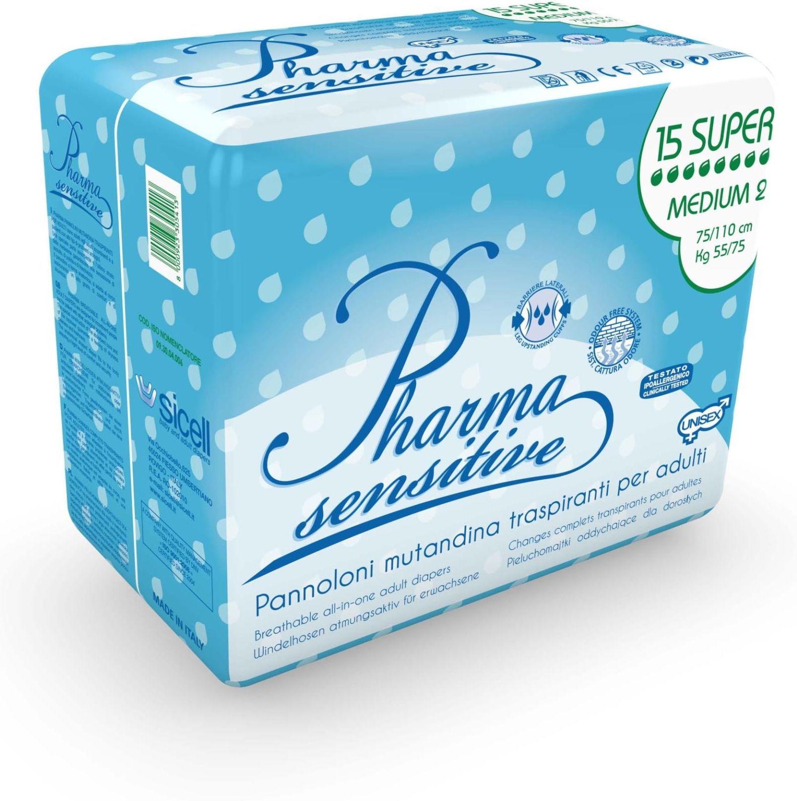 pieluchy dla dorosłych pharma medium super