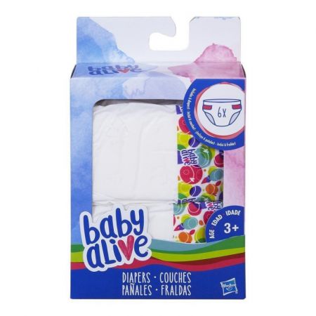 pieluchy dla lalki baby alive