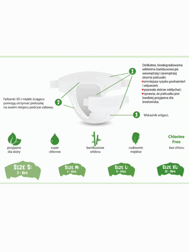 pieluchy jednorazowe bez odparzen