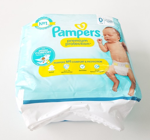 pieluchy pampers 1 22 sztuki