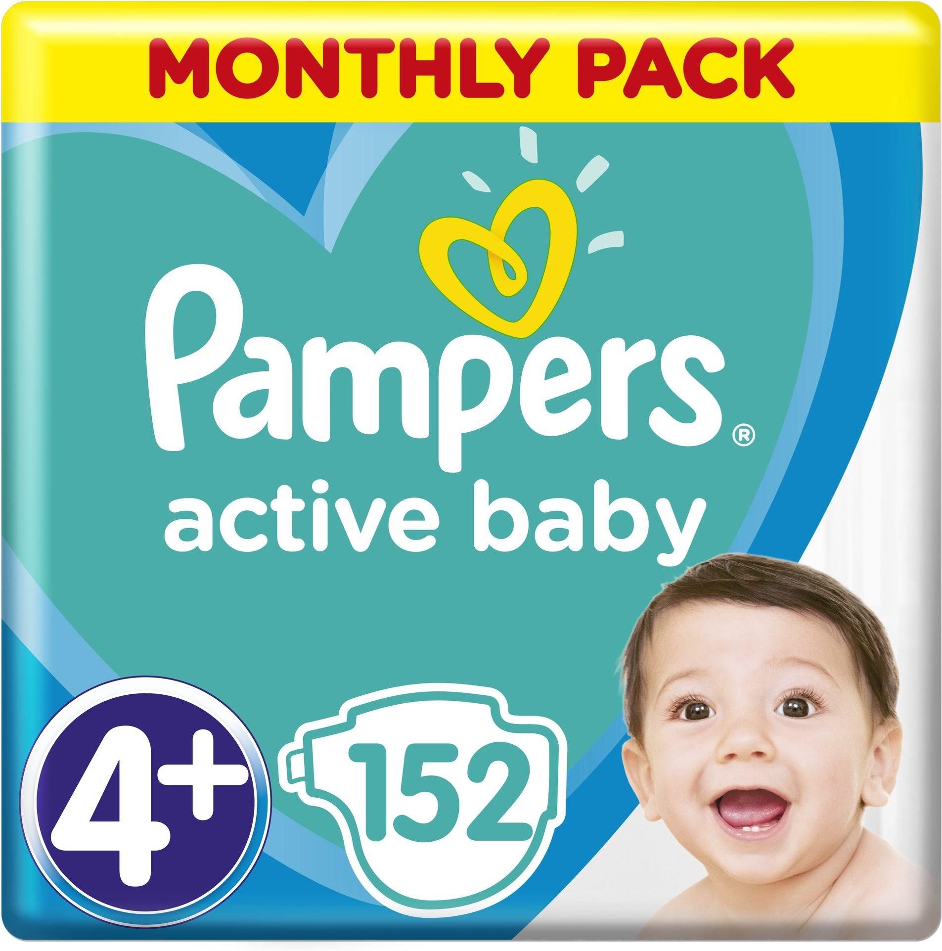 pieluchy pampers 4 plus 152