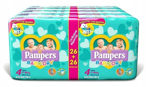 pieluchy pampers 4 zabawka allegro